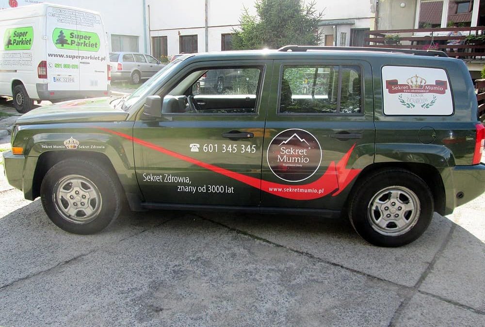 Oklejanie samochodów osobowych