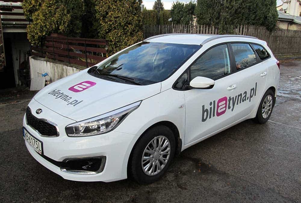 Oklejanie samochodów osobowych