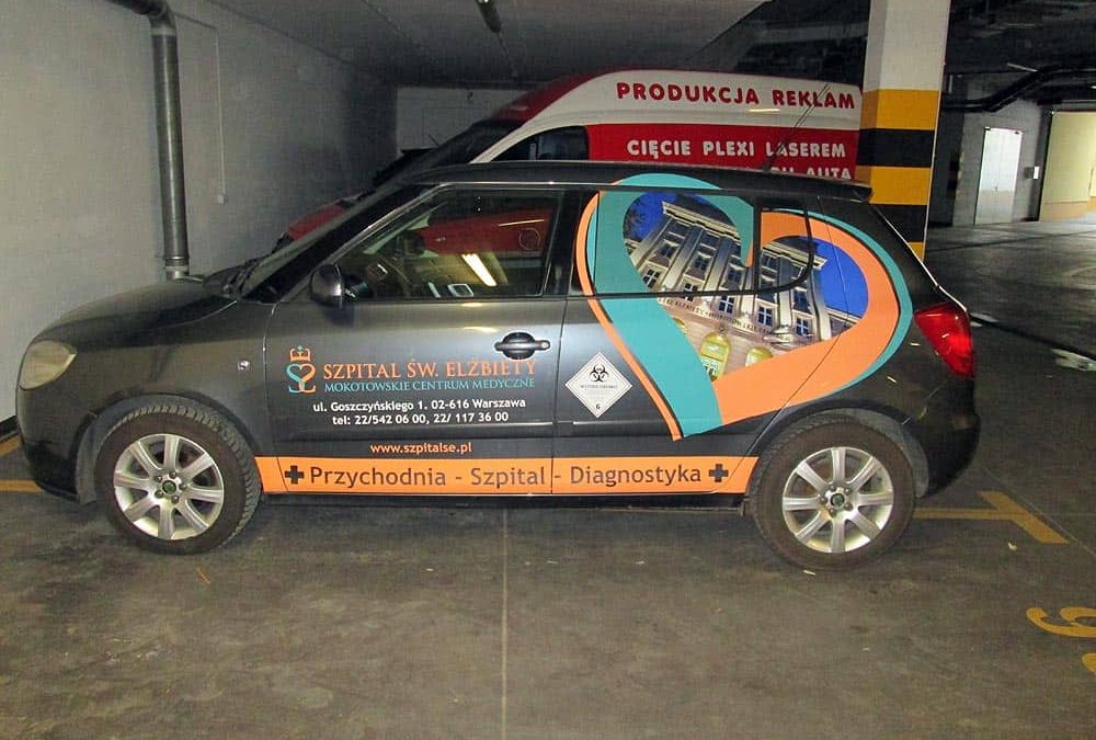 Oklejanie samochodów osobowych