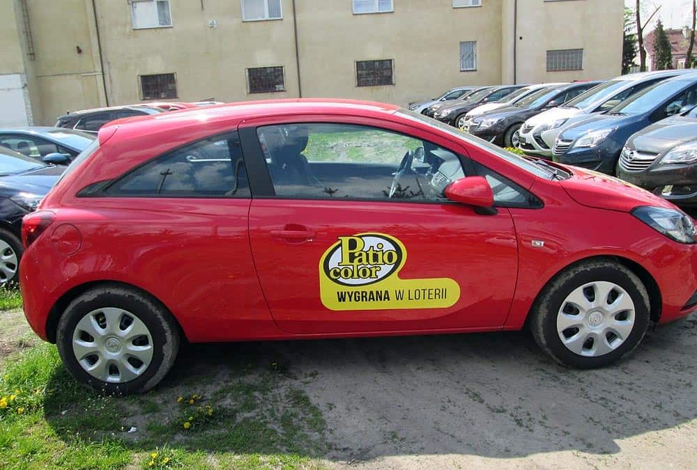 Oklejanie samochodów osobowych