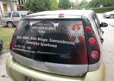 Oklejanie samochodów osobowych