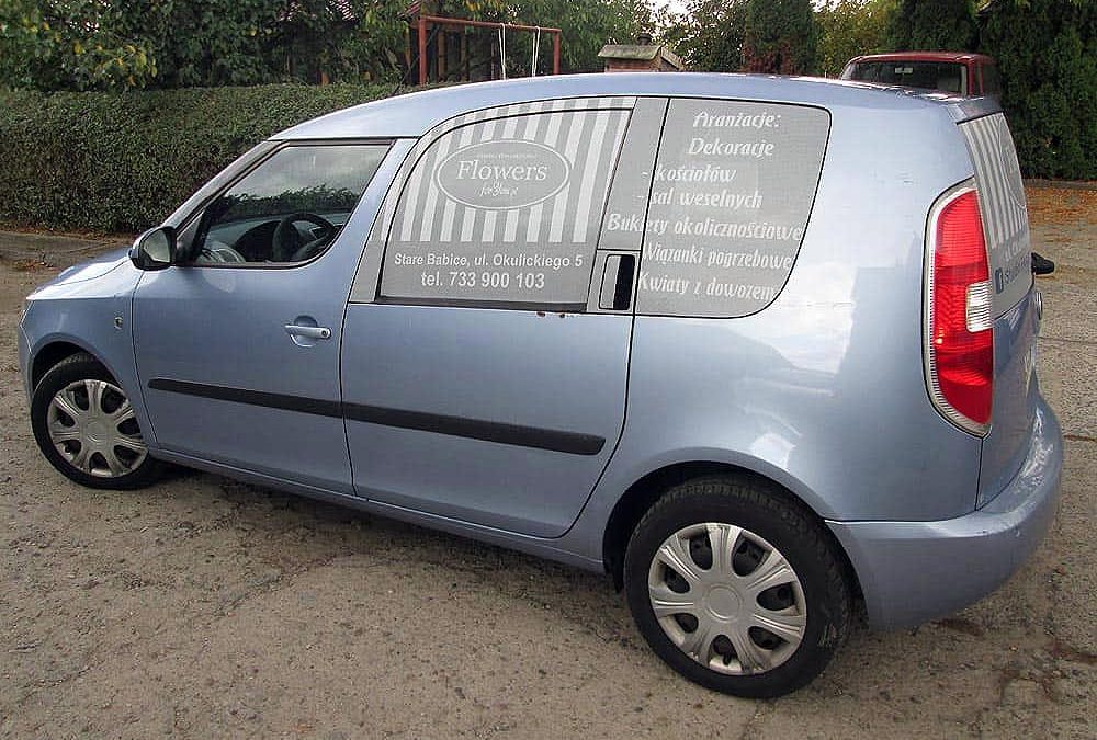 Oklejanie samochodów osobowych