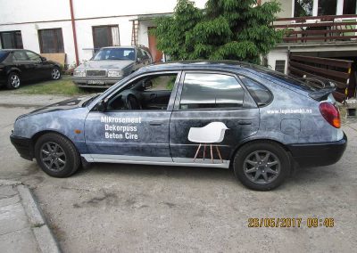 Oklejanie samochodów osobowych