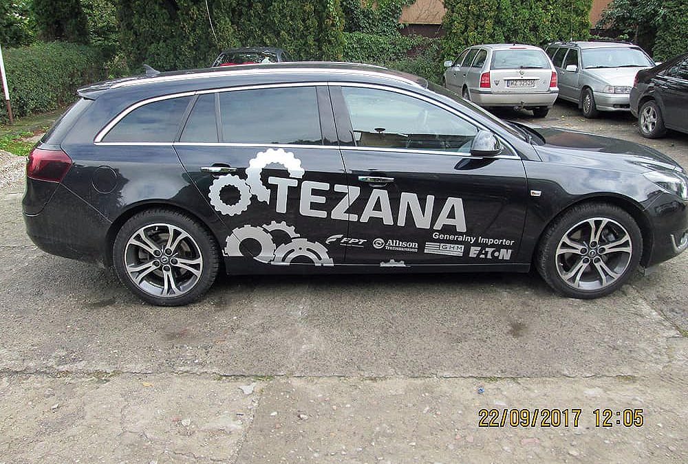 Oklejanie samochodów osobowych