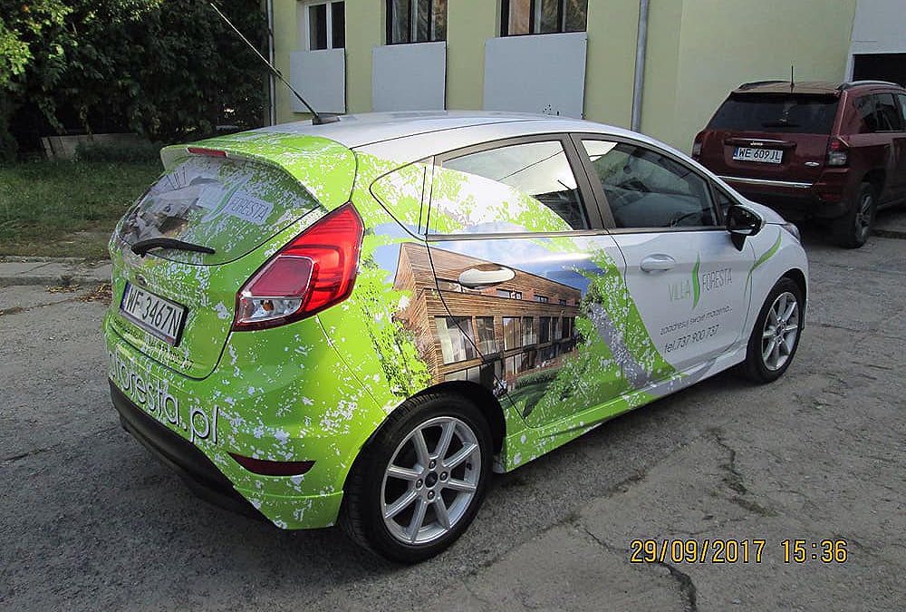 Oklejanie samochodów osobowych