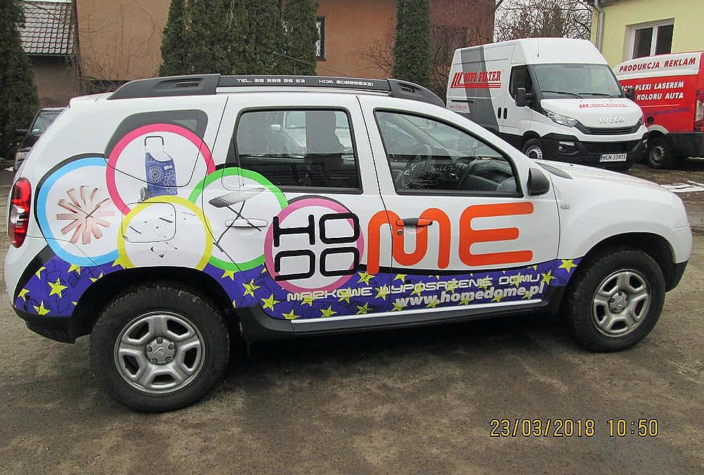 Oklejanie samochodów osobowych