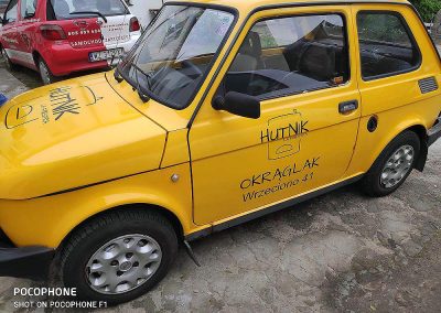 Oklejanie samochodów osobowych