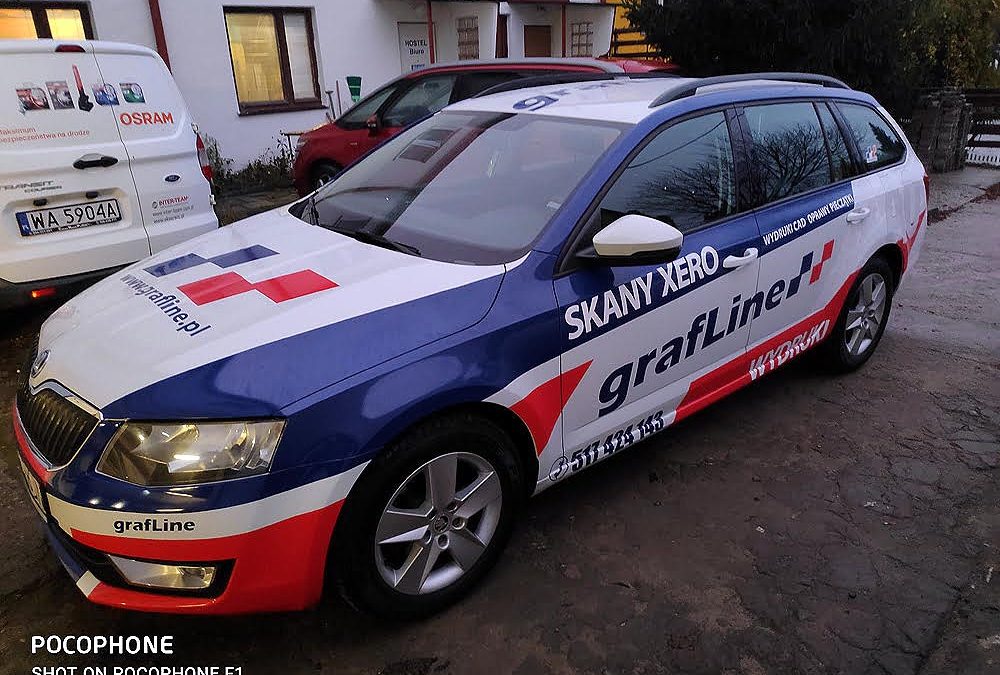 Oklejanie samochodów osobowych