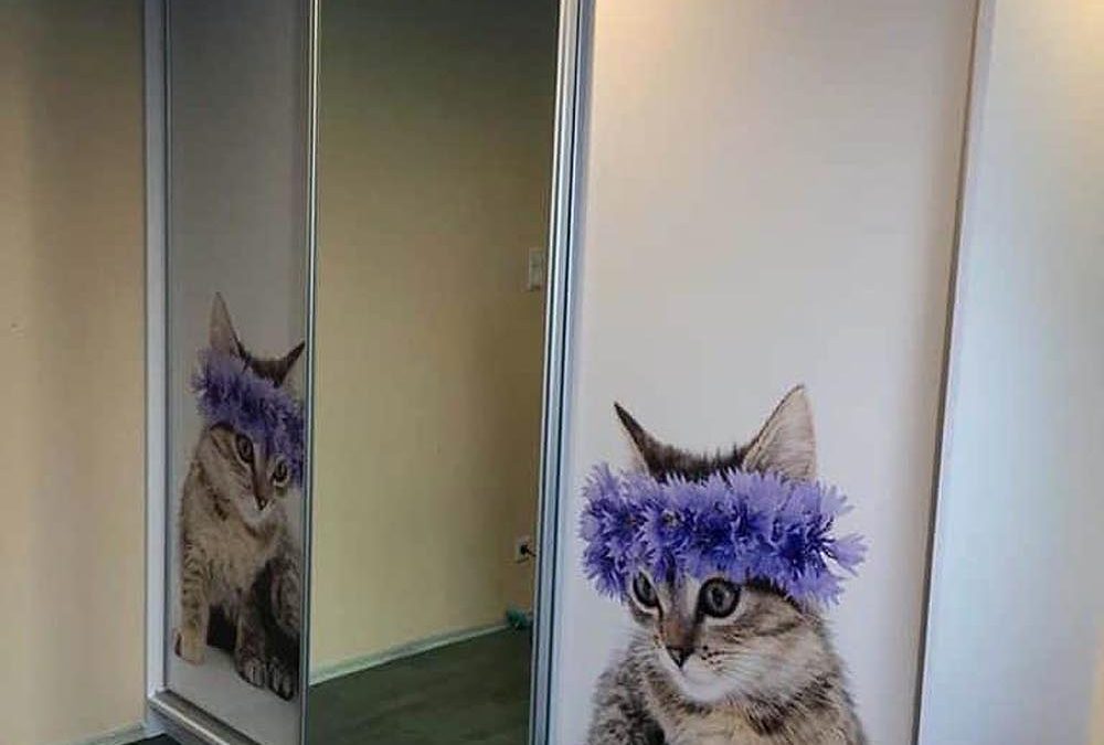 Oklejanie drzwi szafy