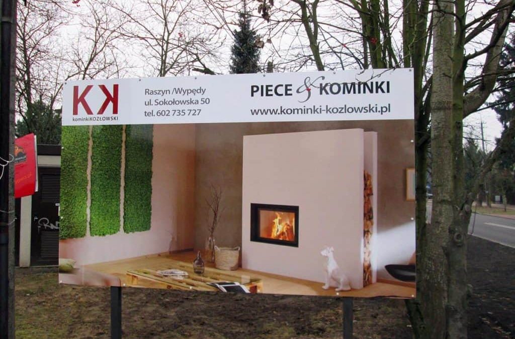 Tablice reklamowe z dibondu