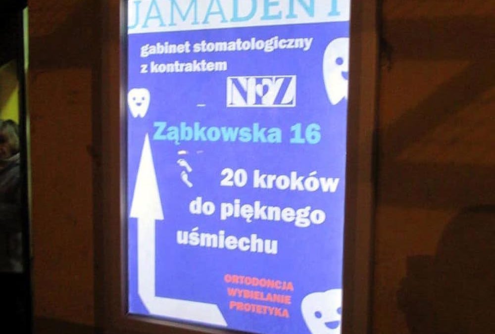 Ramka OWZ z podświetleniem