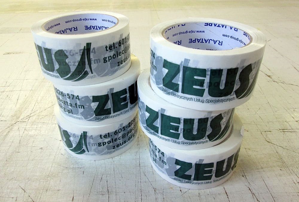 Taśma pakowa z nadrukiem indywidualnym