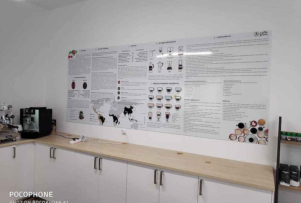 Plansze informacyjne z PCV