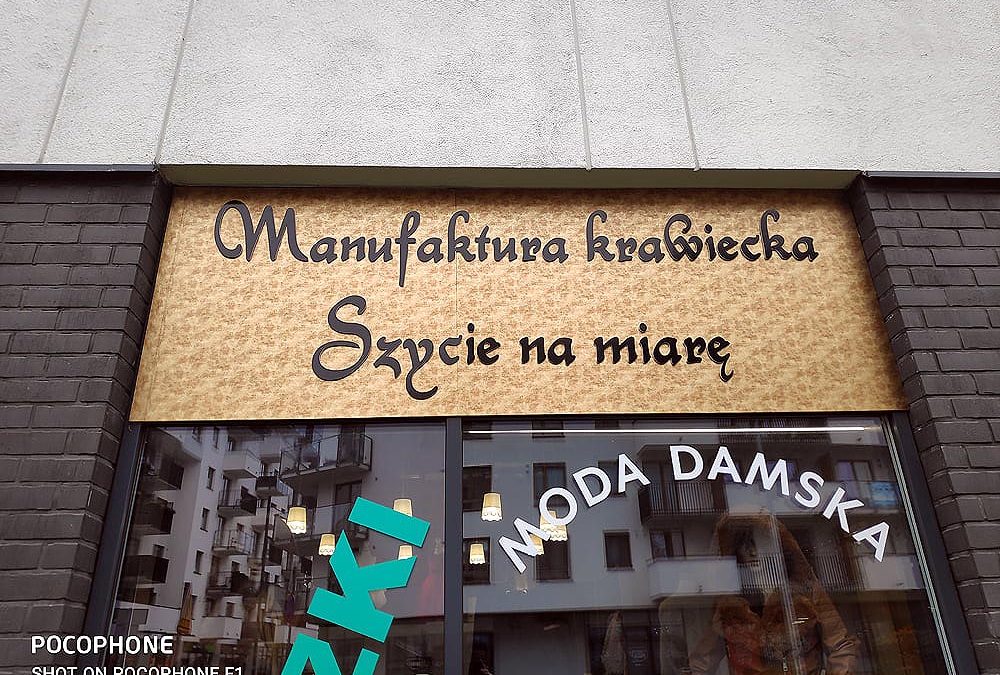 Branding zakładu krawieckiego