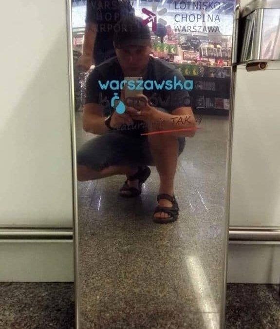 Branding źródełek z wodą na lotnisku im. Chopina