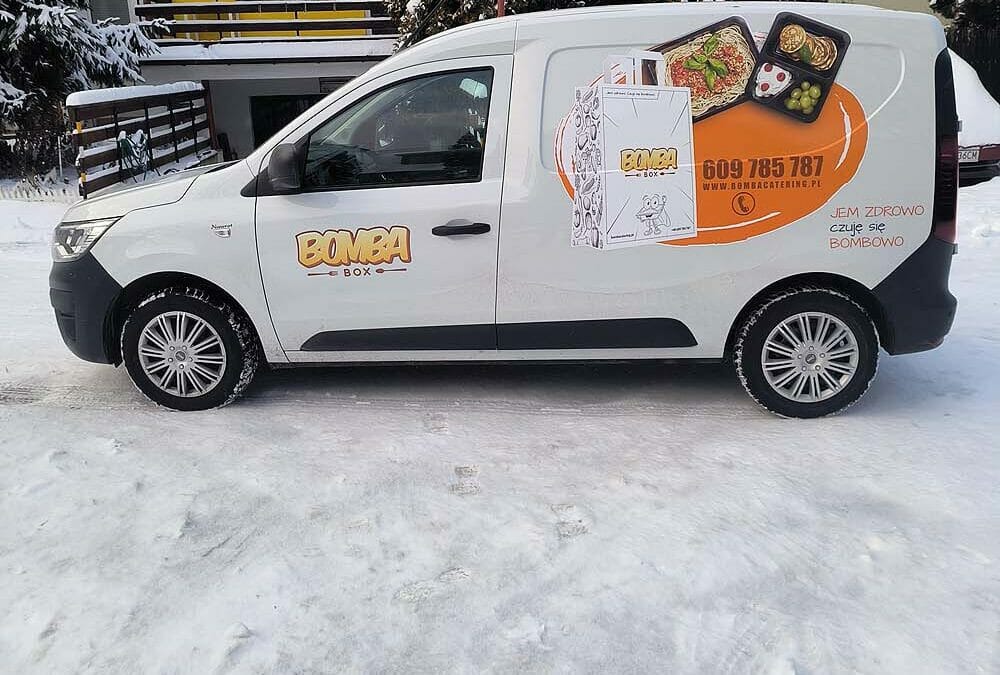 Oklejanie samochodów dostawczych małych