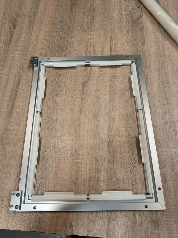 Tamborek metalowy na wyroby gotowe 37 x 52 cm - obrazek 5