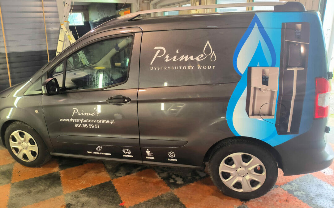 Oklejanie samochodów dostawczych małych
