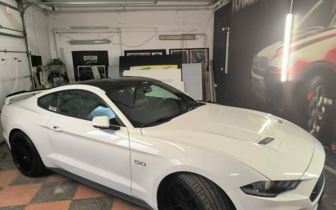 Zmiana koloru dachu – czarny PPF