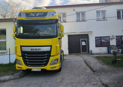 Oklejanie tir daf fx