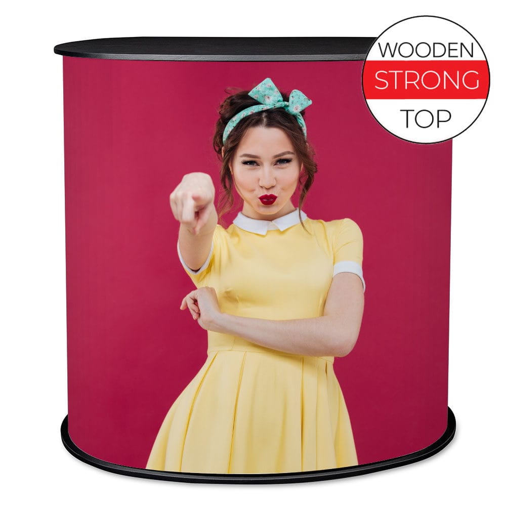 Trybunka Promo 2 z półką - MOCNY BLAT