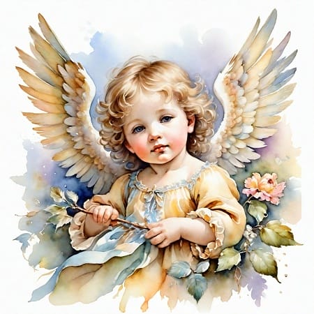 Anioły / amorki / elfy