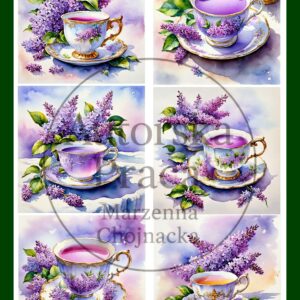 Papier ryżowy D-0048