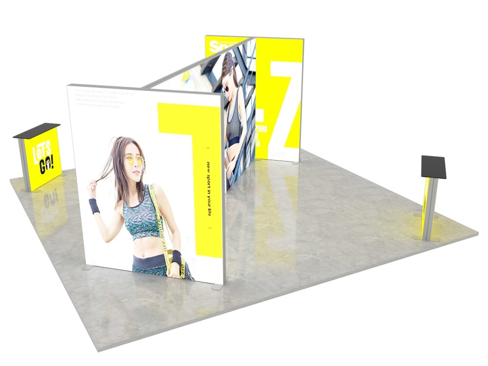 Stoisko targowe z systemu LUMIX™ 25 m² (5x5) wyspa - obrazek 8