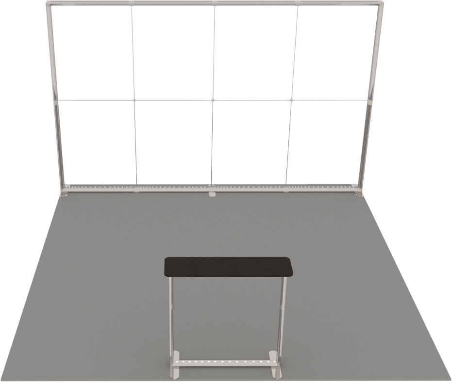 Stoisko targowe z systemu LUMIX™ 16 m² (4x4) półwysep - obrazek 7