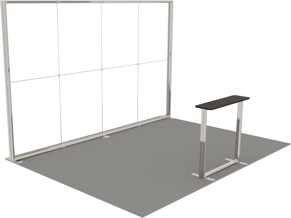 Stoisko targowe z systemu LUMIX™ 12 m² (4x3) półwysep - obrazek 6