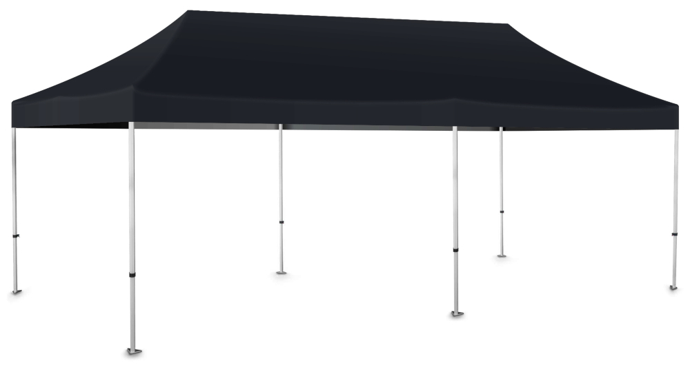Dach do stelaża namiotu 3x6 - czarny