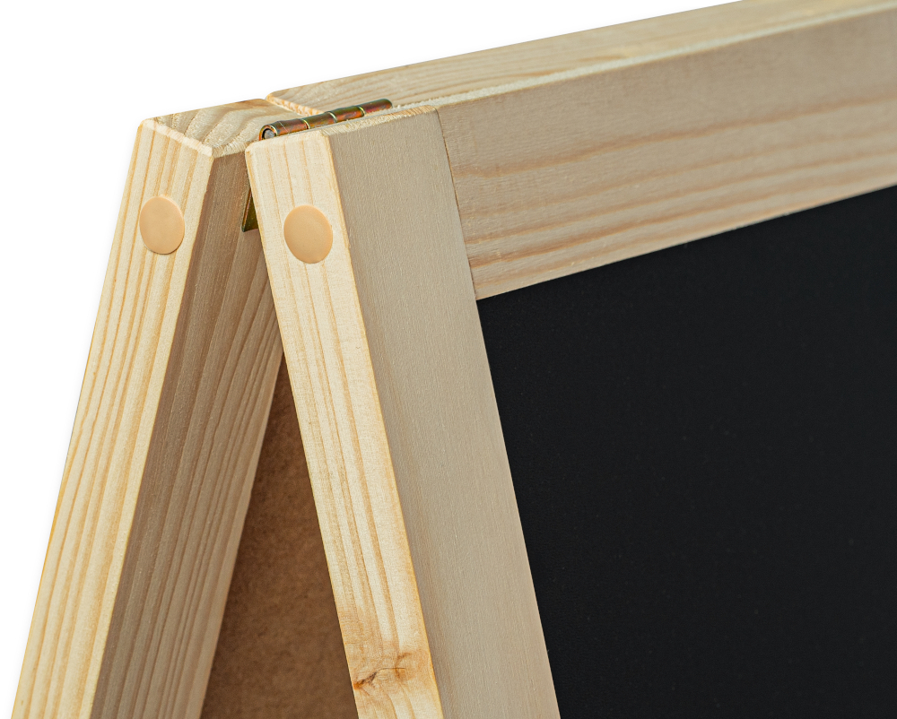 Potykacz drewniany Classic S (51x90 cm) - naturalny - obrazek 3