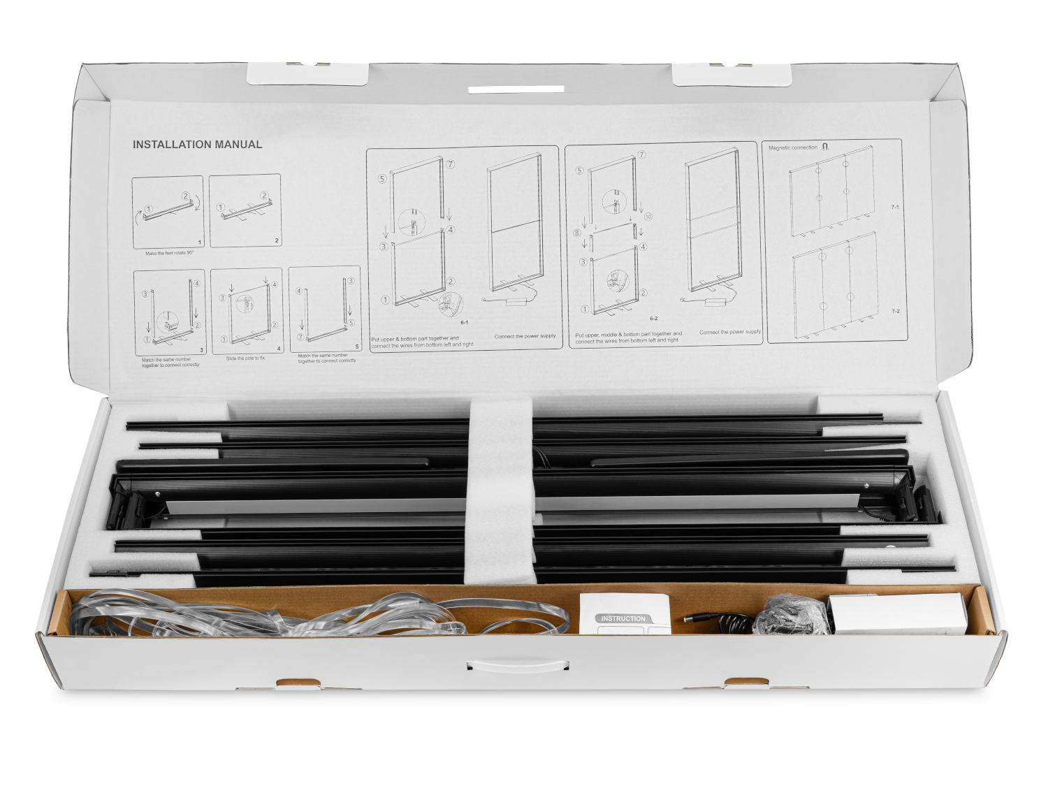 LED BOX™ 100x200 - wersja 2.0 (czarny) - obrazek 10