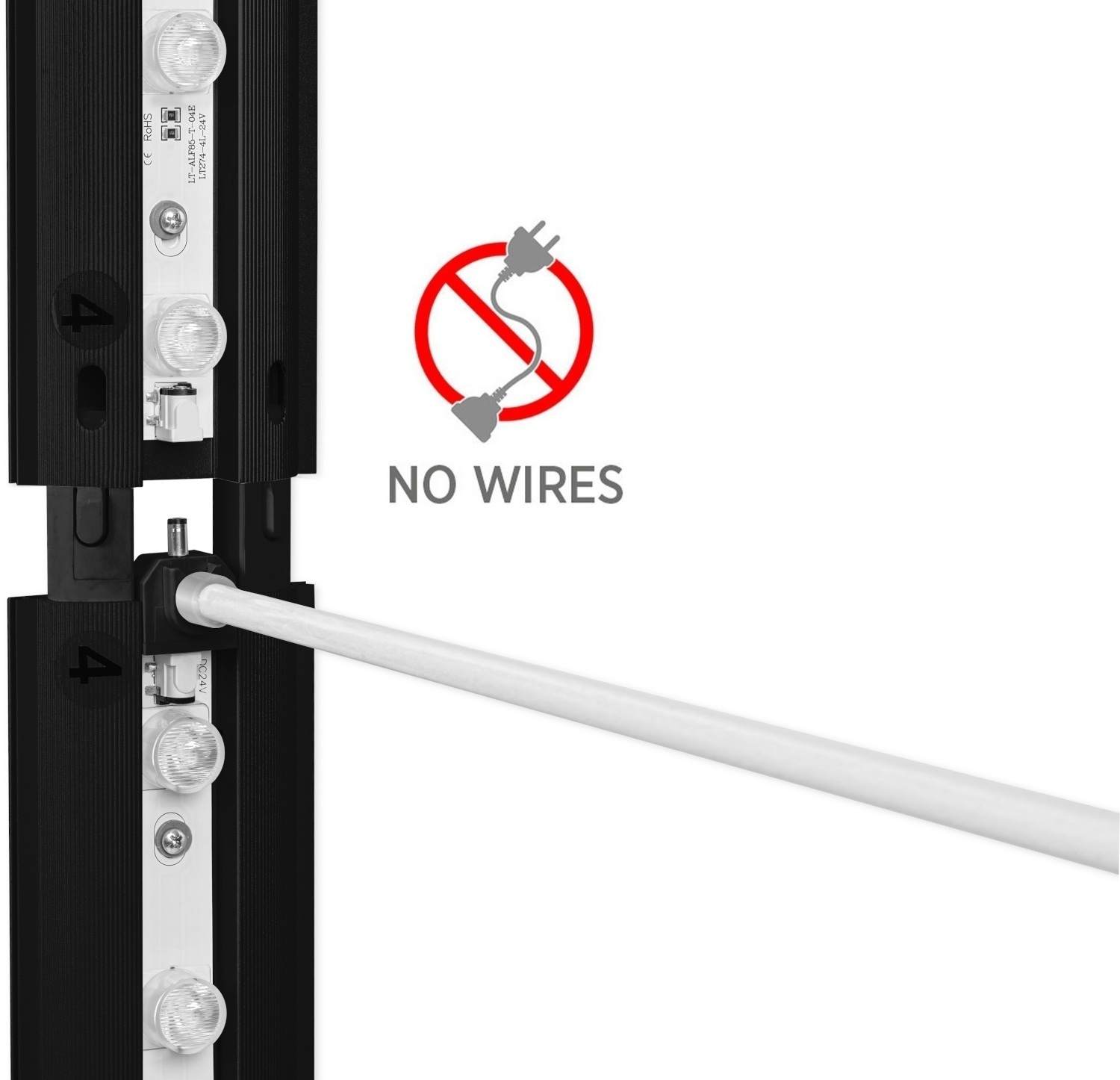 LED BOX™ 100x200 - wersja 2.0 (czarny) - obrazek 11