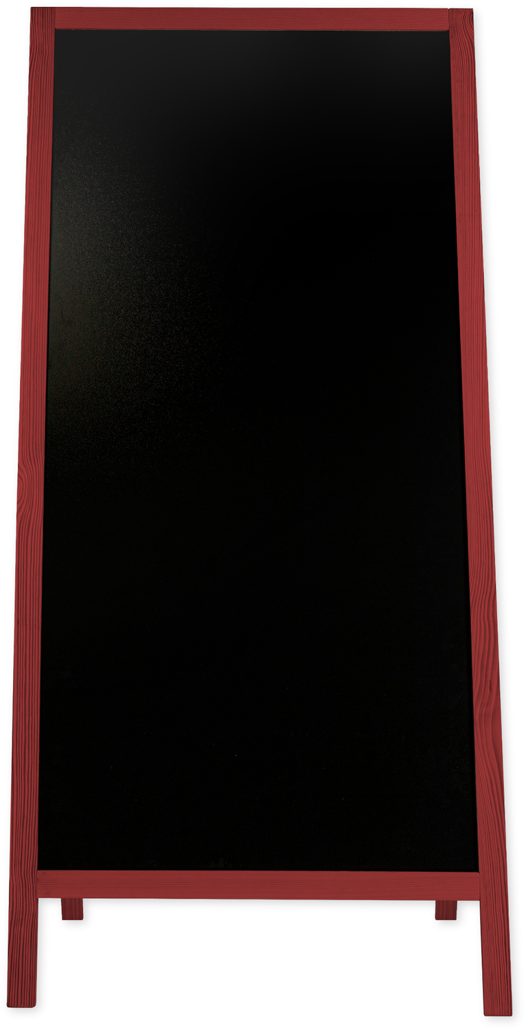 Potykacz drewniany Classic XL (72x160 cm) - czerwony - obrazek 3