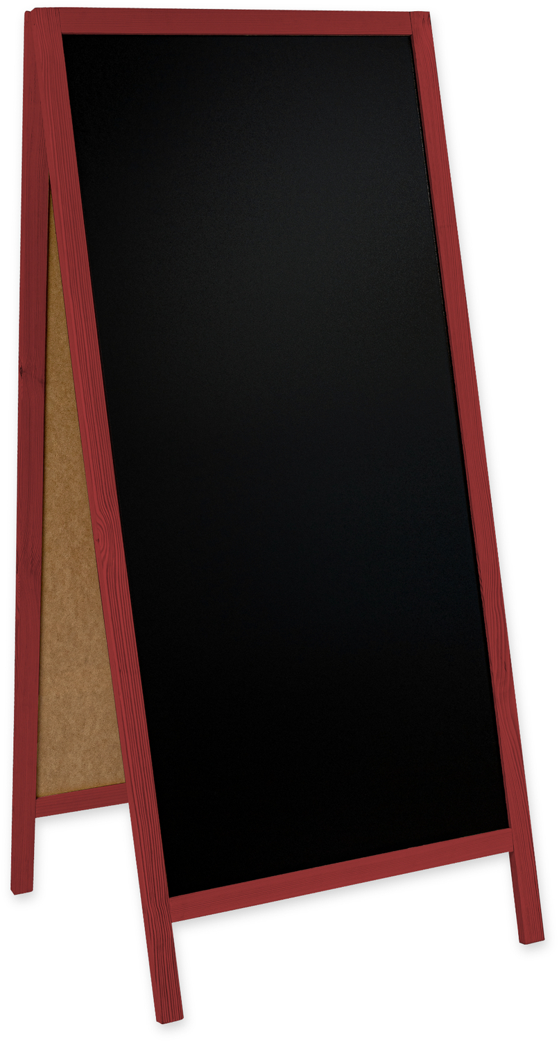 Potykacz drewniany Classic XL (72x160 cm) - czerwony - obrazek 4