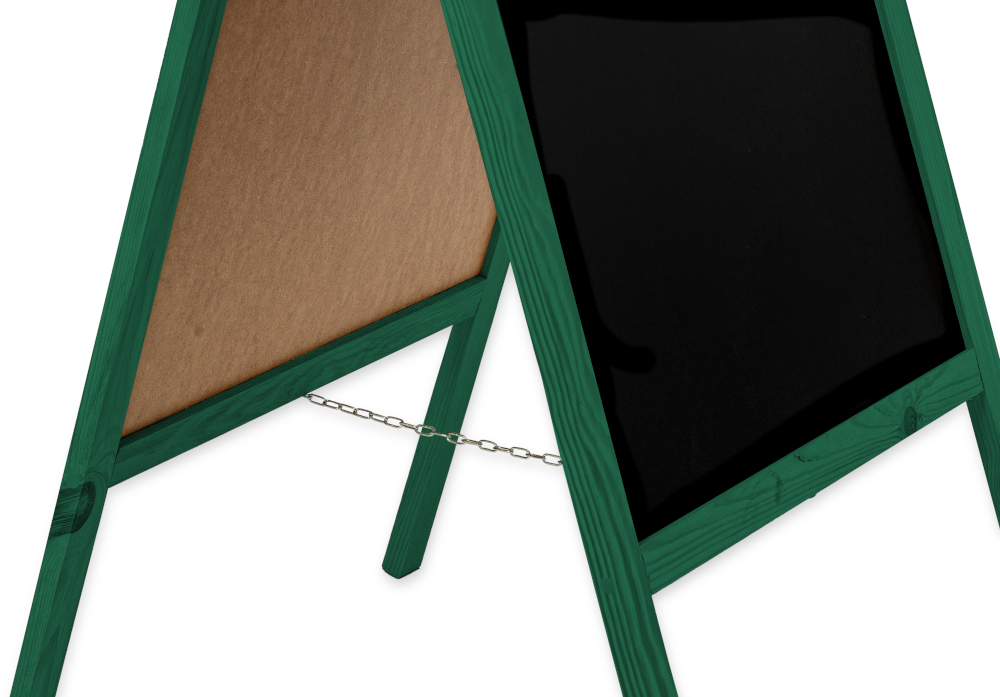 Potykacz drewniany Classic S (51x90 cm) - zielony - obrazek 6