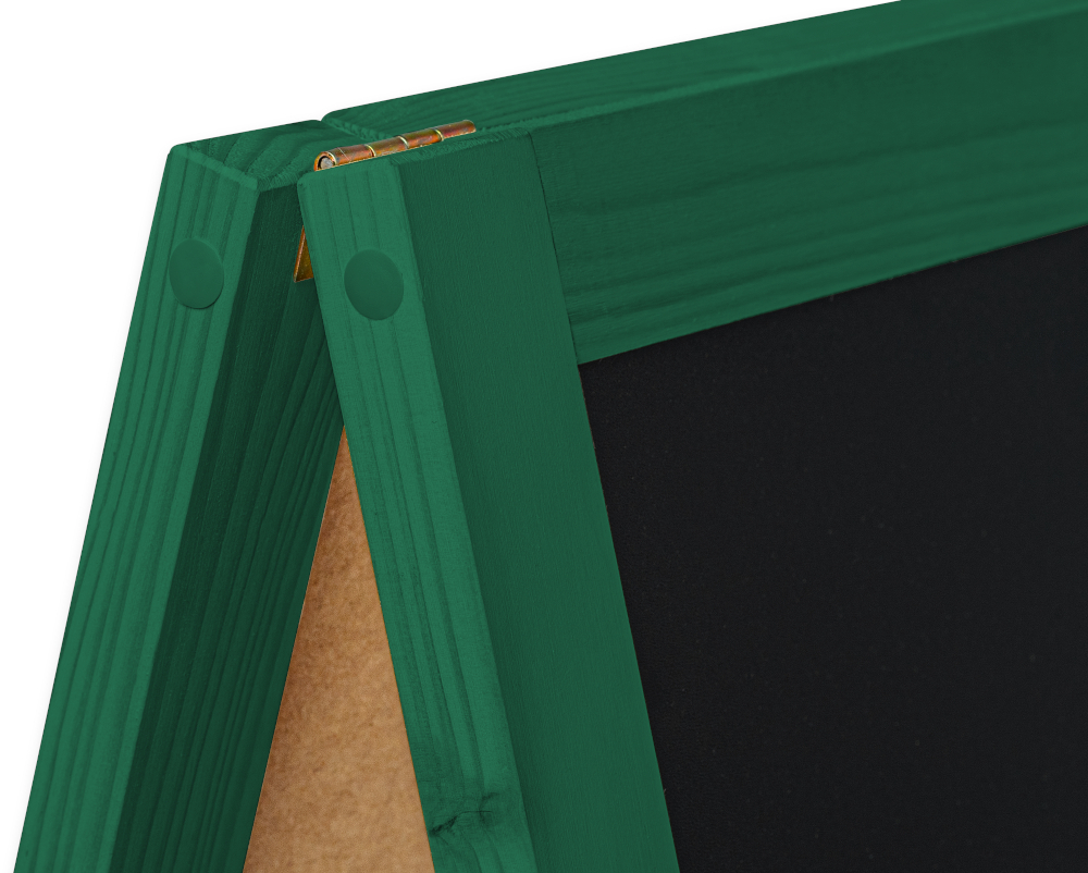 Potykacz drewniany Classic XL (72x160 cm) - zielony - obrazek 3