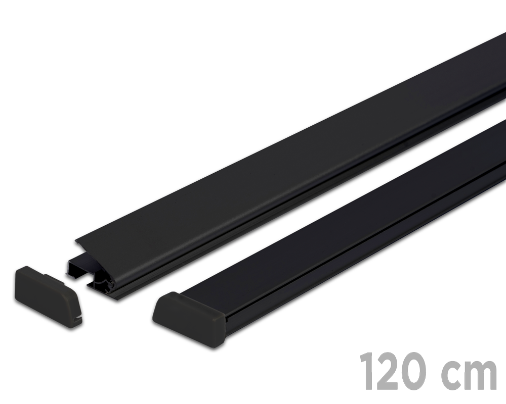 Listwy plakatowe Standard 120 cm - czarne