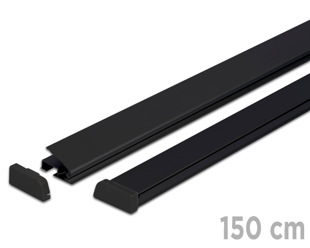 Listwy plakatowe Standard 150 cm - czarne